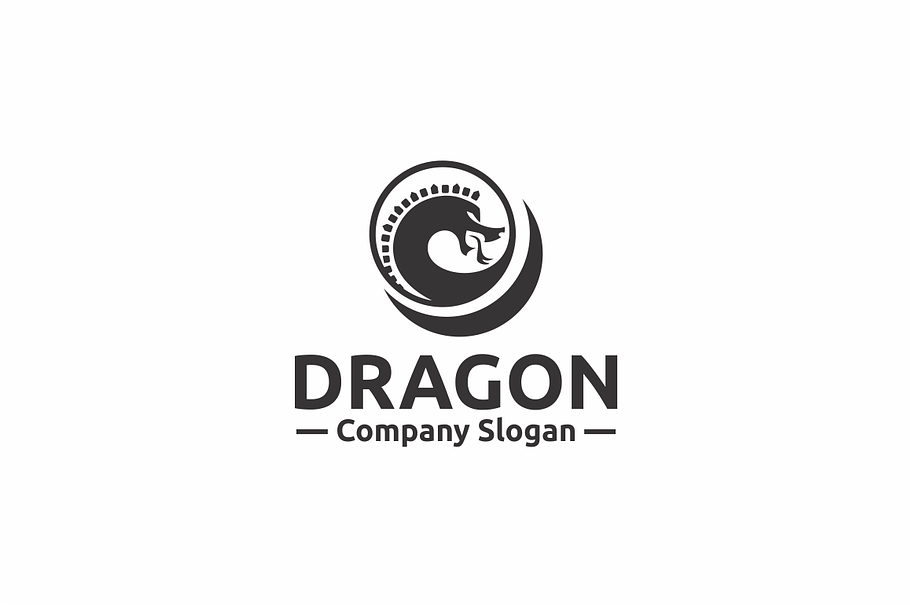 Dragon in Logo Templates - product preview 8