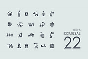22 Dismissal icons