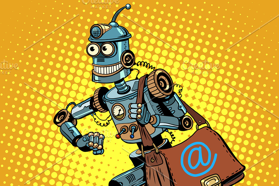 Automatic mailing of the robot in Illustrations - product preview 8