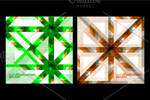 Colorful abstract vector background in Patterns - product preview 1