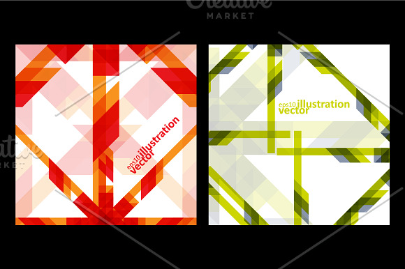 Colorful abstract vector background in Patterns - product preview 2
