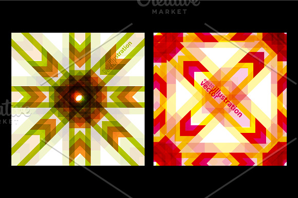 Colorful abstract vector background in Patterns - product preview 3