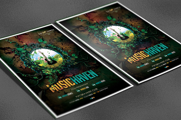 Music Haven Flyer | Poster in Flyer Templates - product preview 1