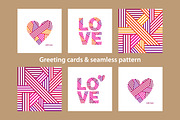 Greeting cards & pattern