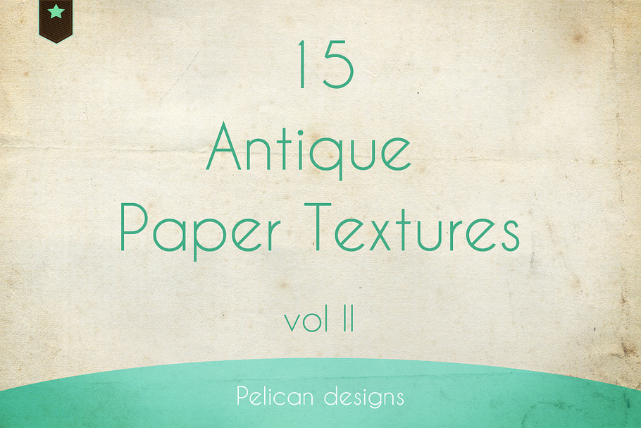 Antique paper textures pack in Textures - product preview 8