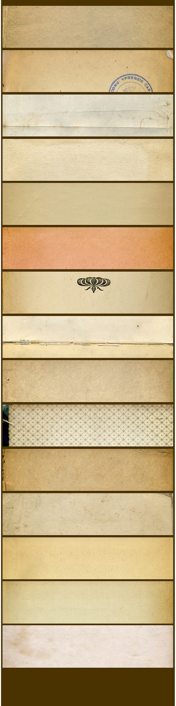 Antique paper textures pack in Textures - product preview 1