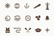 15 Nautical and Boat Icons