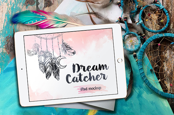 6 Dreamcatcher Mockups  in Product Mockups - product preview 2