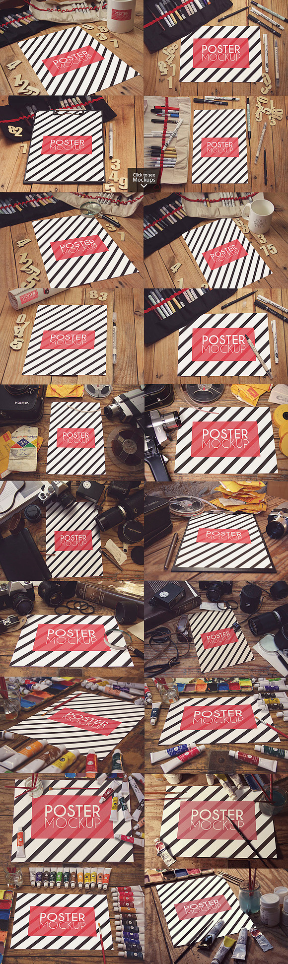 20 Poster Mockups Bundle [80% OFF] in Product Mockups - product preview 2