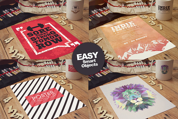 20 Poster Mockups Bundle [80% OFF] in Product Mockups - product preview 4