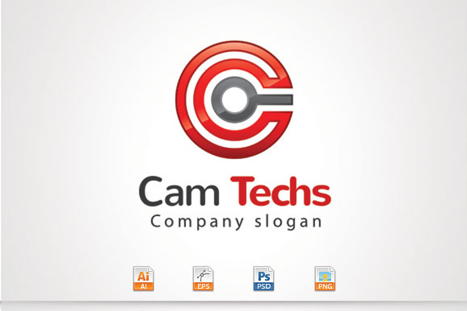 Cam Techs,C Letter Logo in Logo Templates - product preview 8