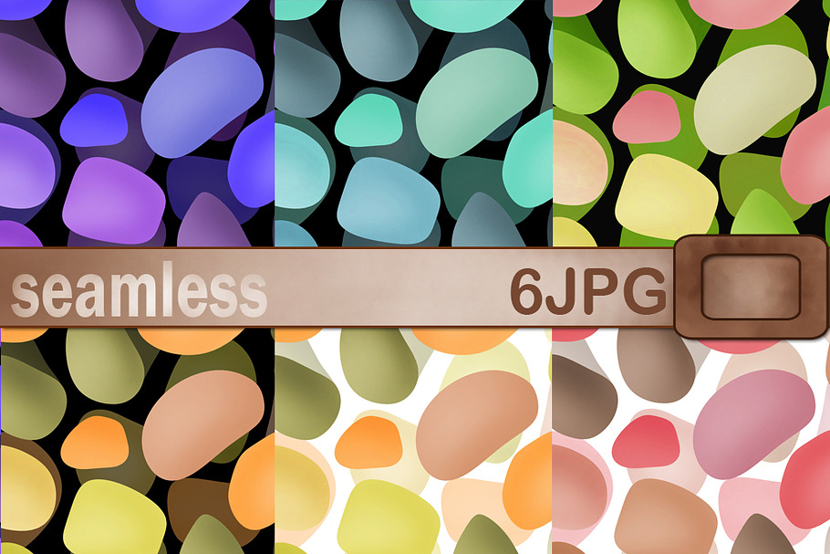 Colored sea pebbles in Graphics - product preview 8