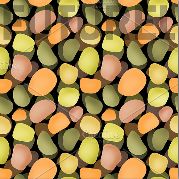 Colored sea pebbles in Graphics - product preview 4