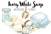 Ivory White Soap Clipart