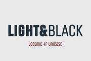 Laqonic 4F Unicase Light&Black