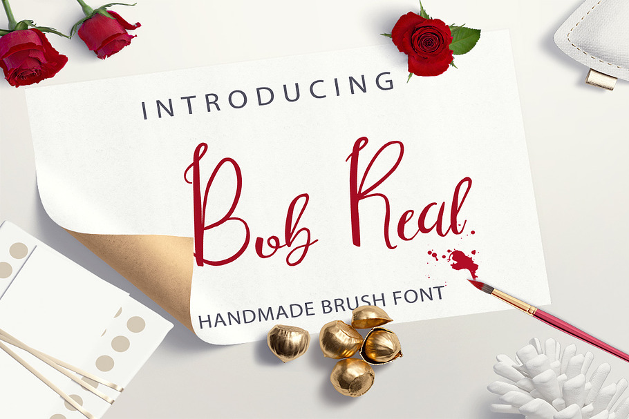 Bob Real in Script Fonts - product preview 8