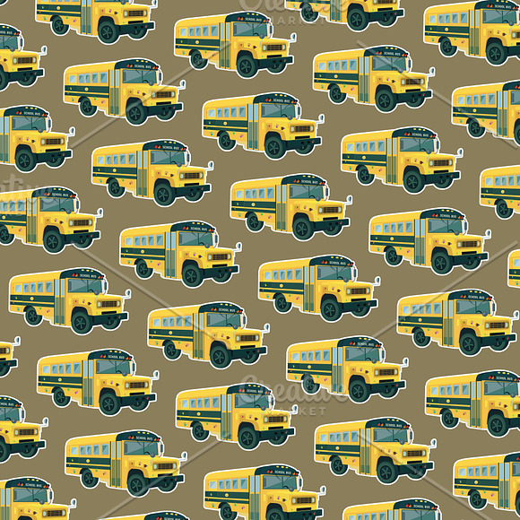 School bus in Illustrations - product preview 4