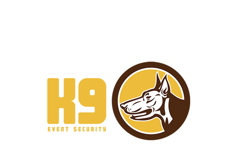K9 Event Security Logo in Logo Templates - product preview 8