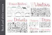 Hand Drawn House Elements