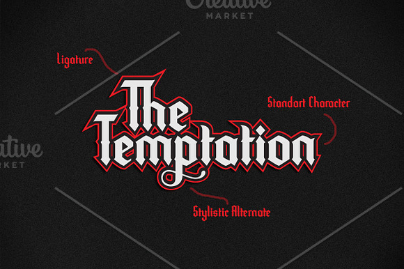 Rampage Font in Blackletter Fonts - product preview 2