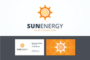 Sun energy logo
