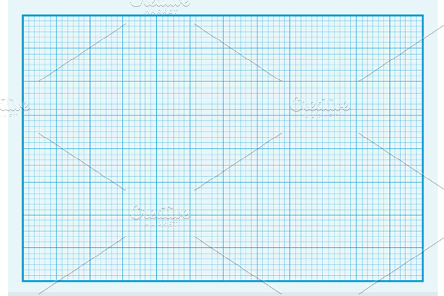 Graph Paper Background Design Flat