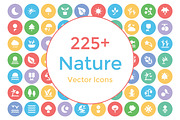 225+ Nature Vector Icons