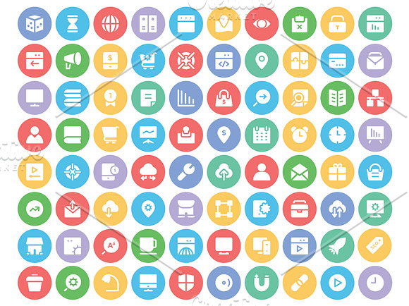 200+ Seo and Marketing Vector Icons in Graphics - product preview 2