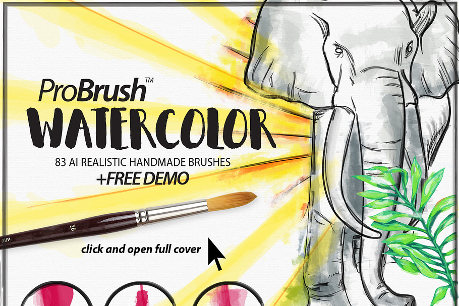 Watercolor ProBrush™ + Free Demo in Add-Ons - product preview 8