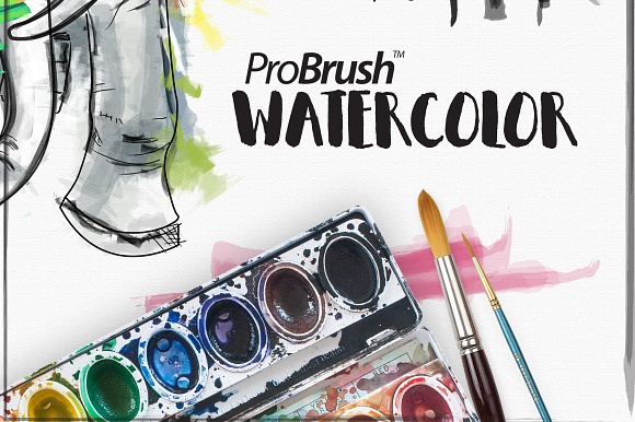 Watercolor ProBrush™ + Free Demo in Add-Ons - product preview 3