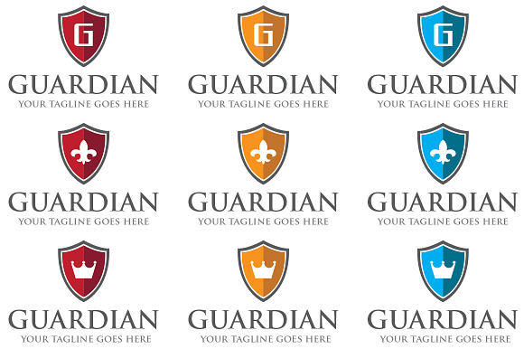 Guardian Logo Template in Logo Templates - product preview 3
