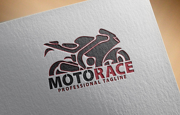 Moto Race Logo in Logo Templates - product preview 1