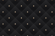 Seamless luxury dark black pattern