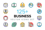 125+ Business Vector Icons 