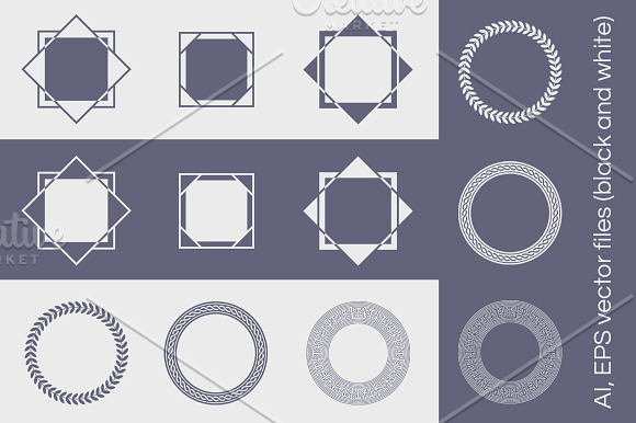 Material design patterns and symbols in Patterns - product preview 4