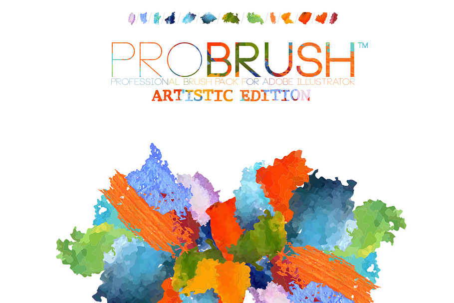41 Artistic Brushes - ProBrush™ in Photoshop Brushes - product preview 8