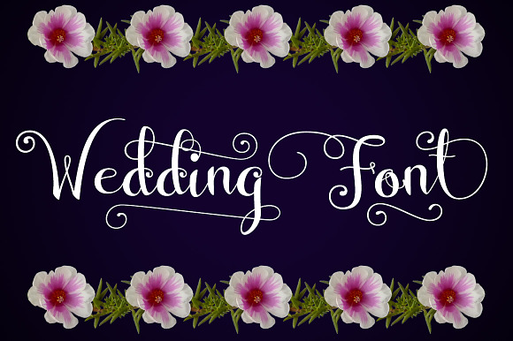 Wedding Font in Script Fonts - product preview 3