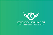 Education Wings Logo Template