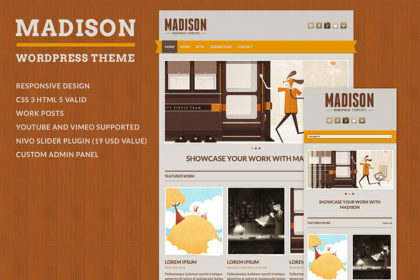 Madison - WordPress Theme