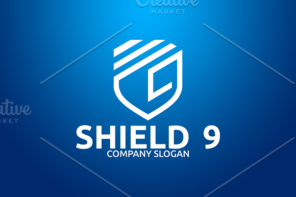 Shield 9 Logo in Logo Templates - product preview 1