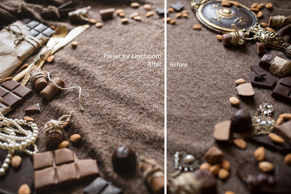 Chocolate & Vintage-photos & Presets in Add-Ons - product preview 1