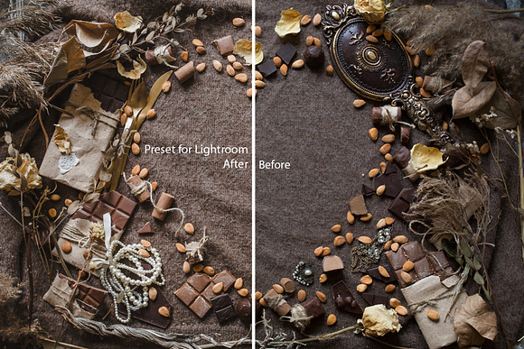 Chocolate & Vintage-photos & Presets in Add-Ons - product preview 2