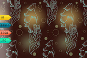 Chocolate Fish pattern.