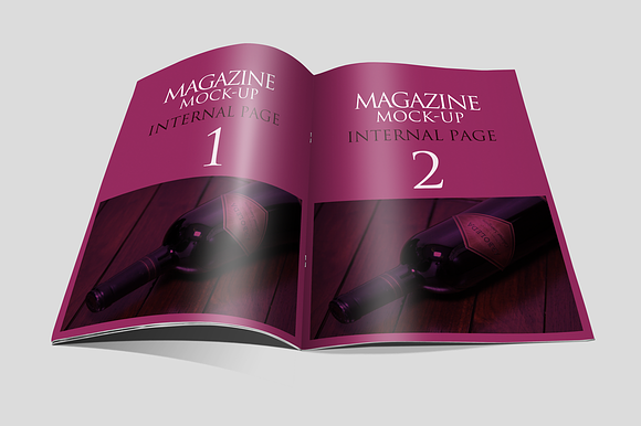Magazine Mock-up in Print Mockups - product preview 5