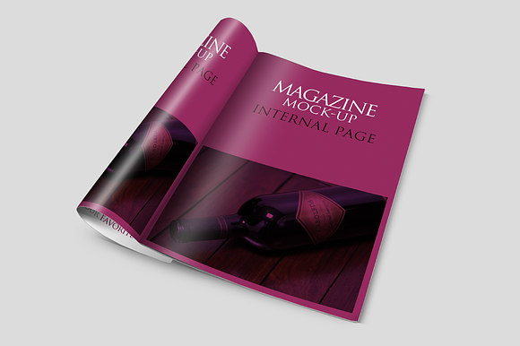 Magazine Mock-up in Print Mockups - product preview 6