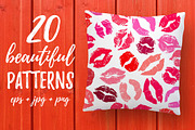 20 Lipstick Patterns
