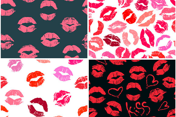 20 Lipstick Patterns in Patterns - product preview 1