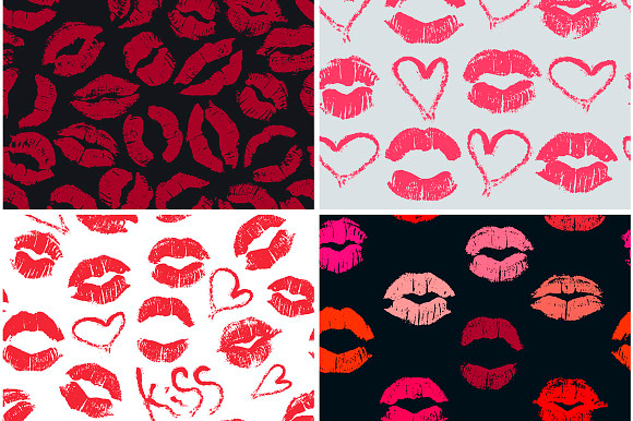 20 Lipstick Patterns in Patterns - product preview 3