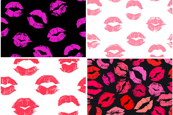 20 Lipstick Patterns in Patterns - product preview 5