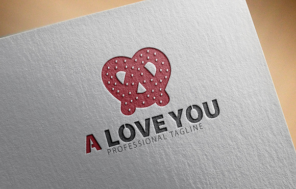 A Letter Logo / I love you in Logo Templates - product preview 2